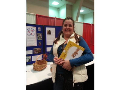 Wendy Miller, director of WVBirth to 3
Region 1 – raffle winner at RVCDS booth at Celebrating Connections 2014